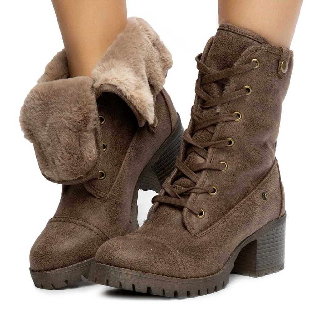Chief 14 lace up combat boots
